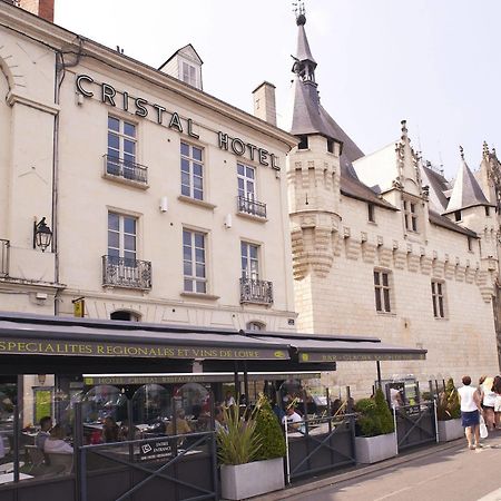 Cristal Hotel Restaurant - Logis Hotels โซมูร์ ภายนอก รูปภาพ